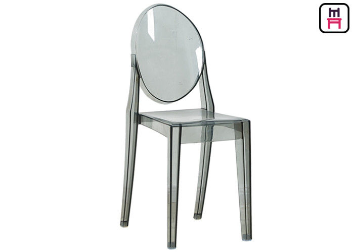 Salon Event Plastic See Through Chair Modern Stackable Ghost Chairs
