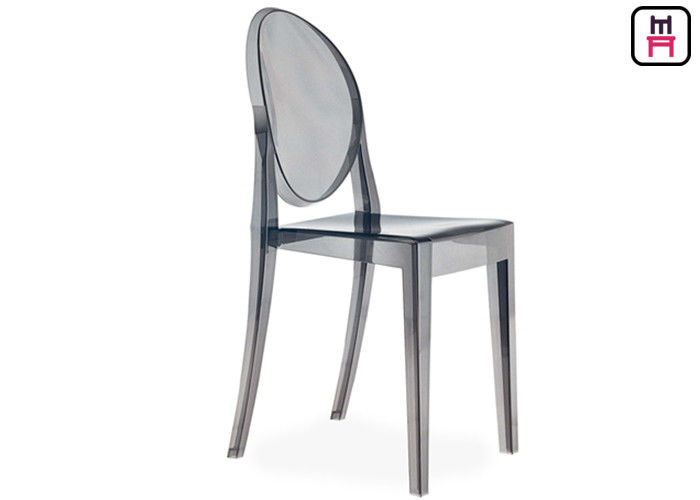 Salon Event Plastic See Through Chair Modern Stackable Ghost Chairs