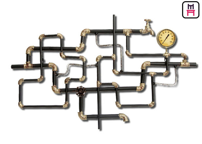 Retro Style Vintage Wall Decor Conduit Ap Croosed Retro Style Vintage Wall Decor Conduit Ap Croosed Metal Art