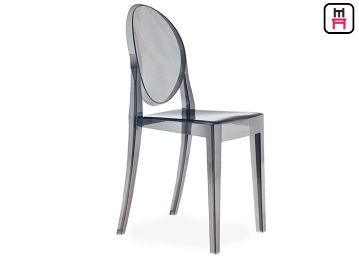Salon Event Plastic See Through Chair Modern Stackable Ghost Chairs