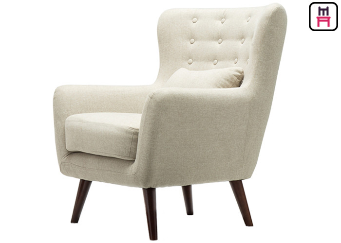 Nordic Style Cozy Armrest Single Sofa Chair Comfortable