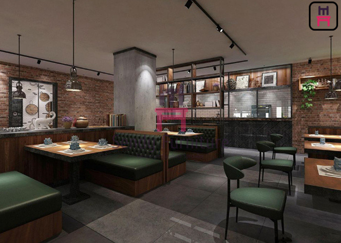 Fast Food Wood Restaurant Booth Seating Upholstery Leather Fabric Fast Food Wood Restaurant Booth Seating Upholstery Leather Fabric Custom Sofa