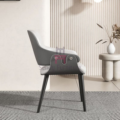 Buy Solid Wood Restaurant Chair with Leather Upholstery and Slatted Backrest for Comfortable Dining online manufacture