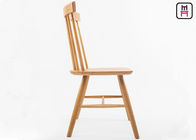 Walnut Window Back Wood Restaurant Chairs Solid Wood American Windsor Chair