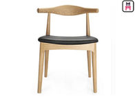 Comfortable Commerical Wood And Upholstered Dining Chairs With Custom Color