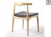 Comfortable Commerical Wood And Upholstered Dining Chairs With Custom Color