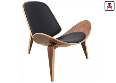 Buy Wood Lounge  Shell Single Sofa Chair For Office / Home / W87 * D76 * H75 / SH39cm online manufacture