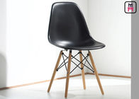 Eames Style Lounge Outdoor Restaurant Chairs Armless Stackable For Outdoor