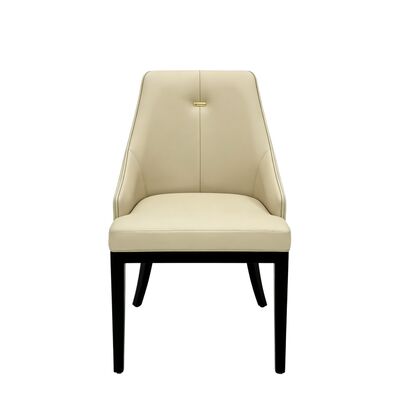 Buy Ergonomic Wood Restaurant Chair with Customizable Colors and Stainless Steel Accent for Commercial Dining online manufacture