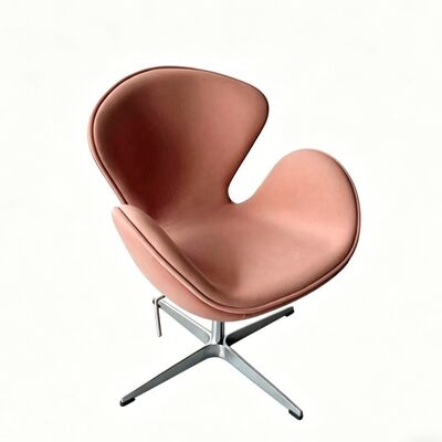 Buy Metal Restaurant Chair | Flower-Shaped Swivel Accent Chair online manufacture