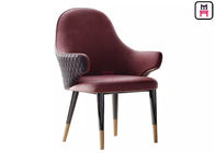 Solid Wooden Dining Chairs With DIVA Arm IW-145 For  Five Star Hotel And Bar