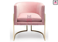 0.42cbm Restaurant Dining Chair Velvet Upholstered Low Back