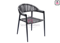 0.43cbm PE Rattan Aluminum Garden Chair Power Coating Outdoor Furniture