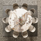 Sintered Stone Rock Plate Furniture Color Palette Dia 80cm For Dining Table