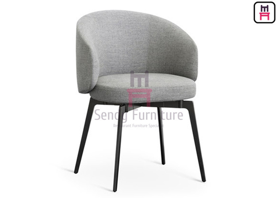 Buy Polyurethane Foam Upholstered Dining Chair H75cm With Armrests online manufacture