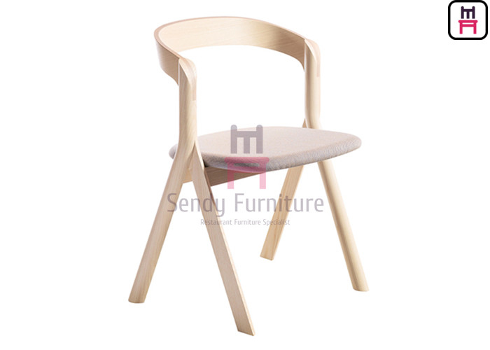 Unfoldable Miniforms Ash Wood Dining Chair D53cm Fabric Leather