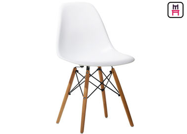 Eames Style Lounge Outdoor Restaurant Chairs Armless Stackable For Outdoor