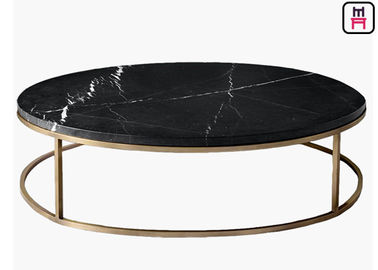 Low Elegant Round Coffee Tables , Custom Corrosion Resistance Low Tables For Living Room