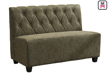 French Style Elegant Classical Commercial Booth Seating With Button Decoration
