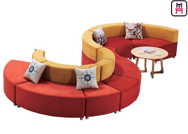 S Shaped Custom Made Commercial Booth Seating For Hotel And Conference Centers
