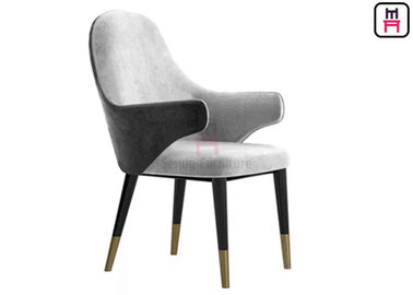 Solid Wooden Dining Chairs With DIVA Arm IW-145 For  Five Star Hotel And Bar
