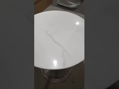 Brushed Golden Tulip Base with Marble Coffee Table / Trumpet Table Base