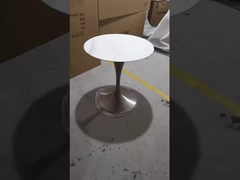 Grey Leather Upholstered Wood Restaurant Chair Without Armrests