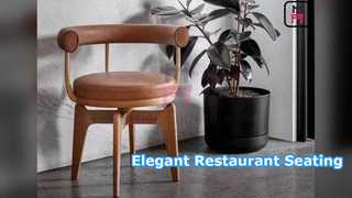 Wood Restaurant Chairs Timeless Elegance