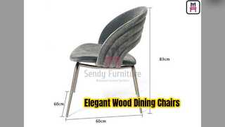 Vintage Wood Dining Chairs for Restaurants