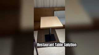 Durable Melamine Dining Table for Restaurants