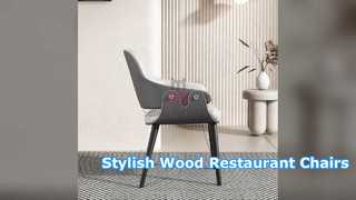 Wood Restaurant Chairs Comfort Style Durability