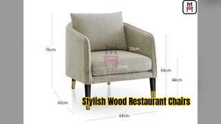 Wood Restaurant Chairs: Durable & Stylish Seating